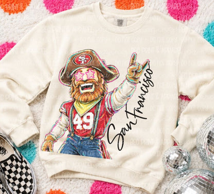 San Francisco (Rockin NFL Mascot) - DTF
