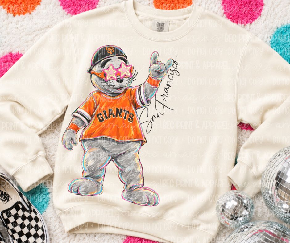 San Francisco Giants (Rockin MLB Mascot) - DTF