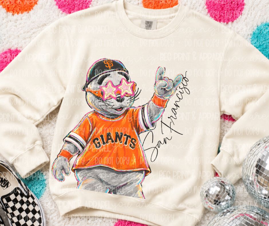 San Francisco Giants (Rockin MLB Mascot) - DTF