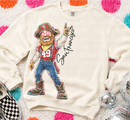 San Francisco (Rockin NFL Mascot) - DTF
