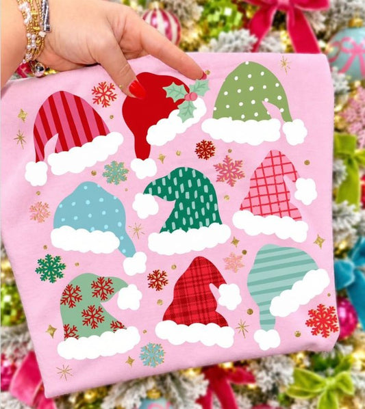 Santa Hat Collage - DTF