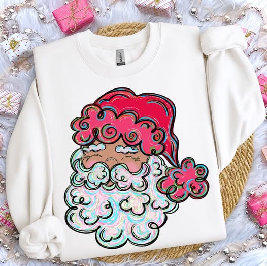 Santa (Painted) - DTF