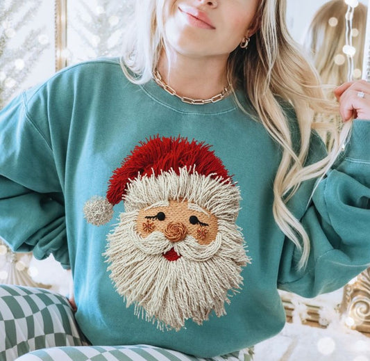 Santa (Yarn String) - DTF