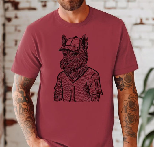 Scottie (Sketched Jersey Mascot) - DTF