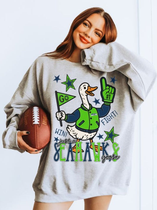 Just a SEAHAWKS Goose - DTF