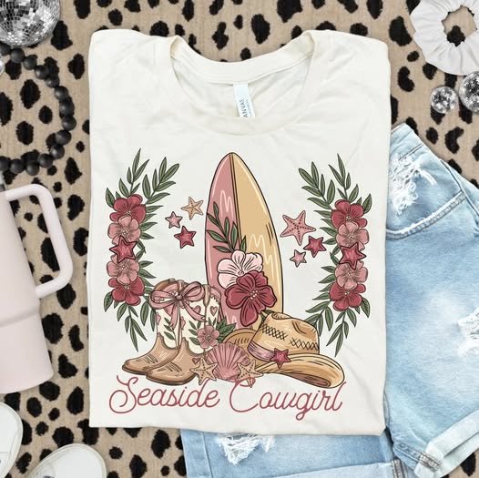 Seaside Cowgirl - DTF