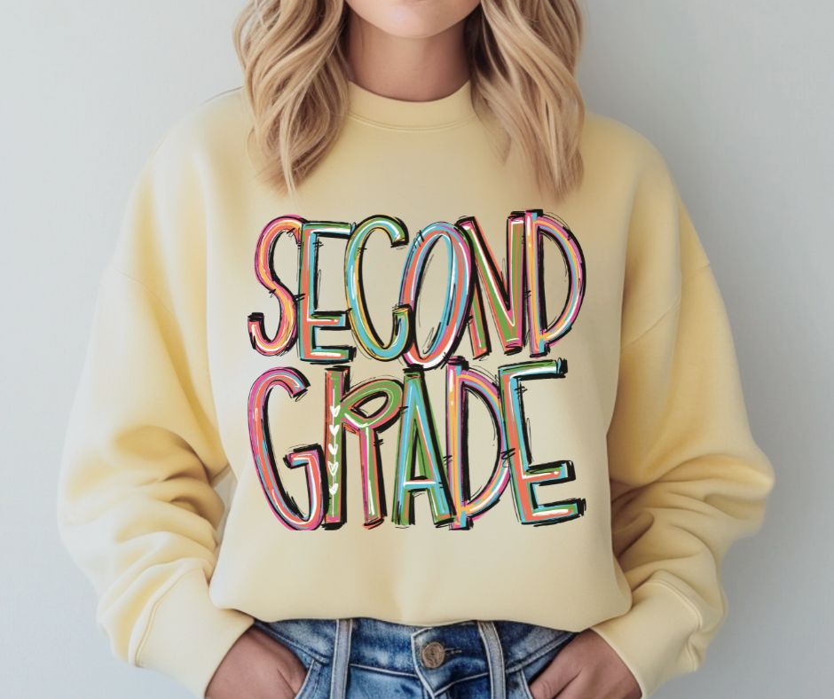 Second Grade (Pixie School Set) - DTF