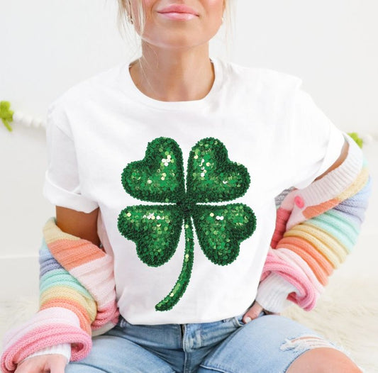 Clover (faux sequins) - DTF