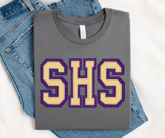 SHS - Purple/Yellow Gold (Prepster Mascot) - DTF