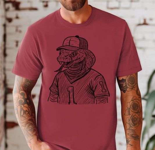 Snake (Sketched Jersey Mascot) - DTF