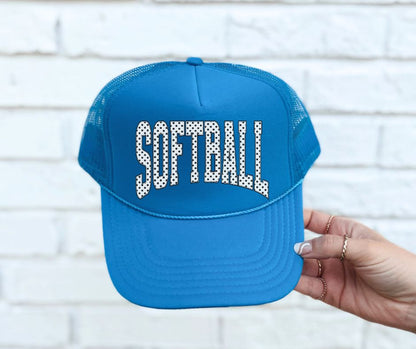 Softball (Arched Polka Dots) - DTF