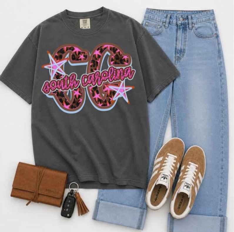 South Carolina (Doodle Star State) - DTF
