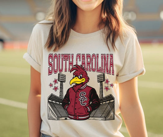 South Carolina (College Letterman Mascot) - DTF
