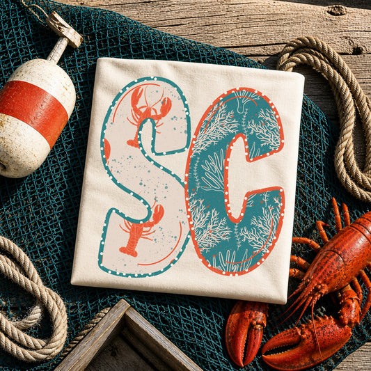 SC (Coastal Lobster Coral Reef State Abbreviations) - DTF