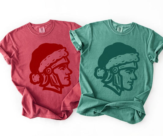 Spartans (Christmas Doodle Mascot) - DTF