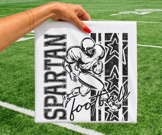 Spartans (Football Season Mascot) - DTF