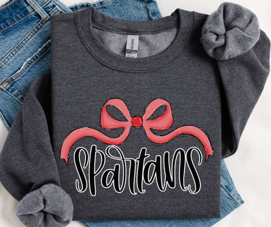Spartans (Red Bow) - DTF