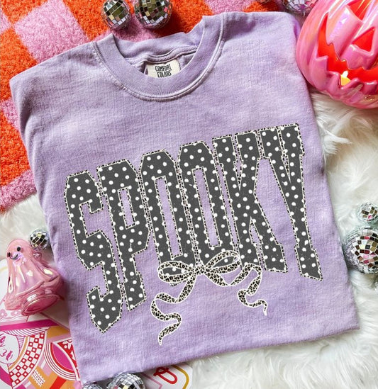 Spooky Polka Dotted Coquette - DTF