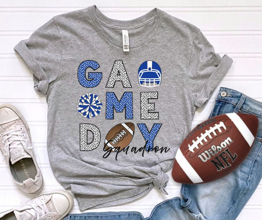 Squadron (Game Day Football Collage) - DTF