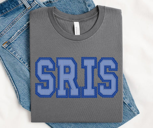 SRIS - Royal/Royal (Prepster Mascot) - DTF