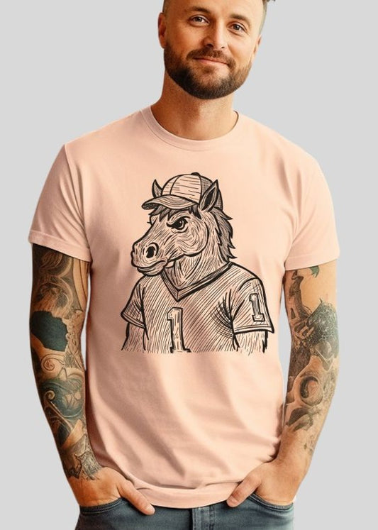 Stallion (Sketched Jersey Mascot) - DTF