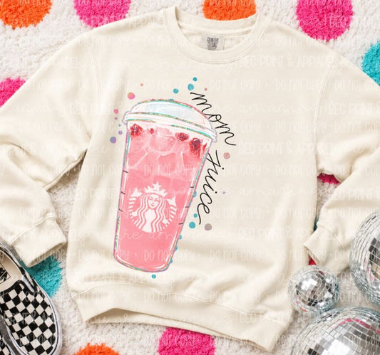 Mom Juice (starbucks pink drink) - DTF