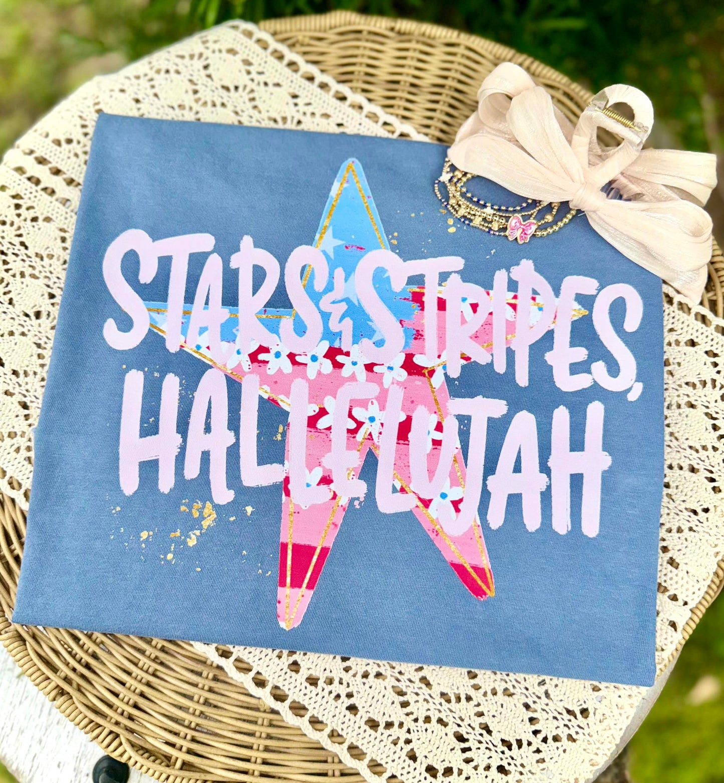 Stars and Stripes Hallelujah - DTF
