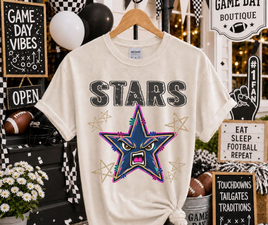 Stars (Grunge Varsity Mascot) - DTF