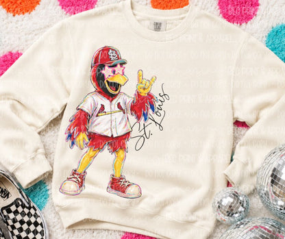 St. Louis Cardinals (Rockin MLB Mascot) - DTF