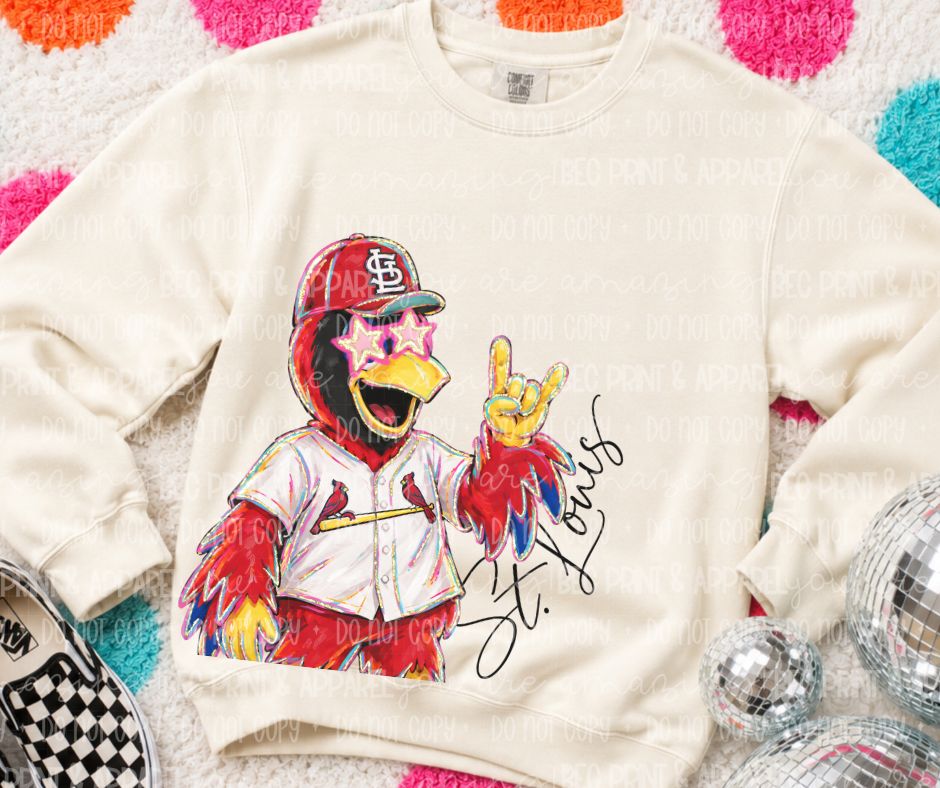 St. Louis Cardinals (Rockin MLB Mascot) - DTF