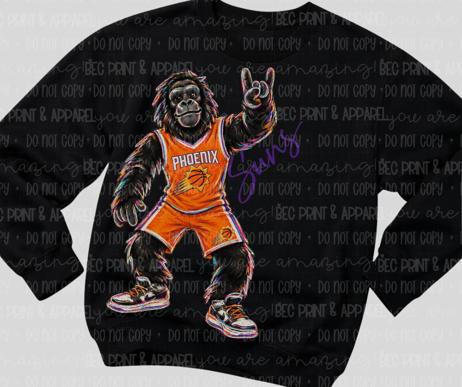Suns (Rockin NBA Mascot) - DTF