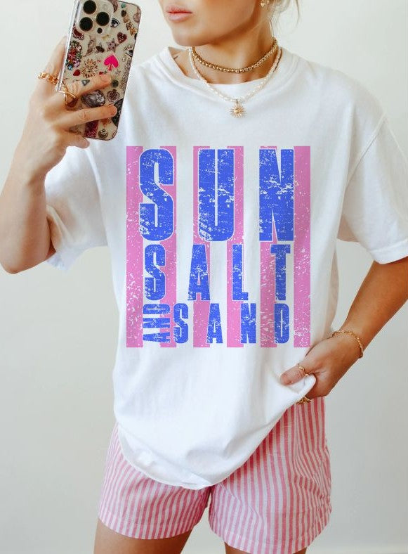 Sun Salt and Sand Stripes - DTF