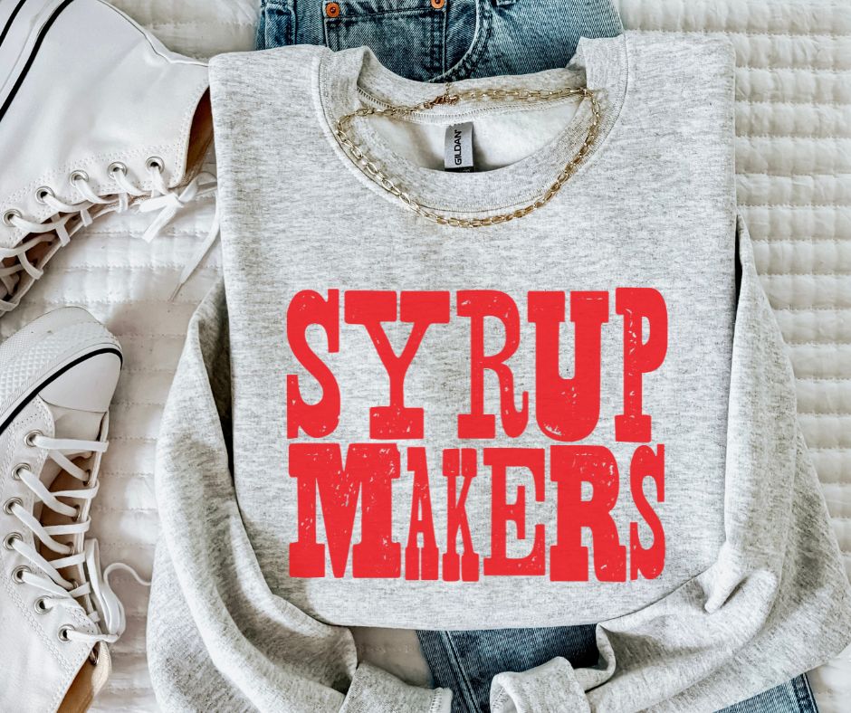 Syrupmakers - Red (Mixed Up Mascot) - DTF