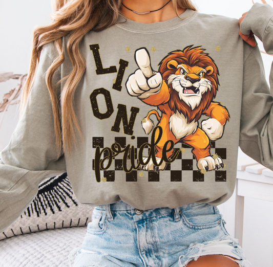 Lions (Grunge Pride Mascots) - DTF