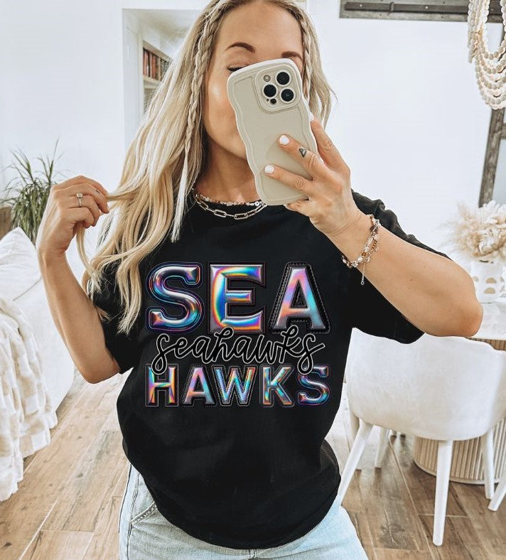 Seahawks (Holographic Mascots) - DTF