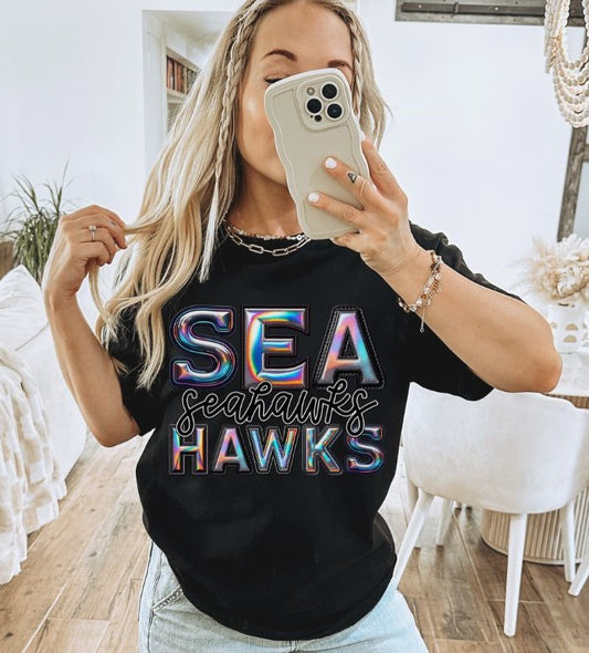 Seahawks (Holographic Mascots) - DTF