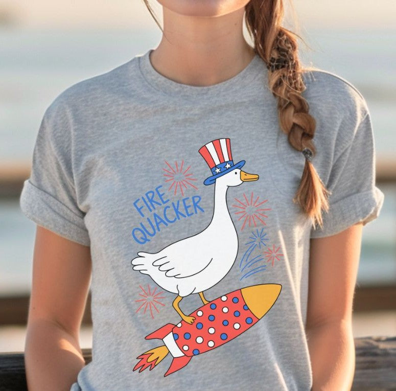 Fire Quacker Silly Goose - DTF