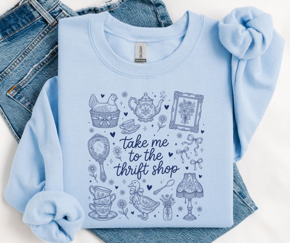 Take Me To The Thrift Shop - DTF