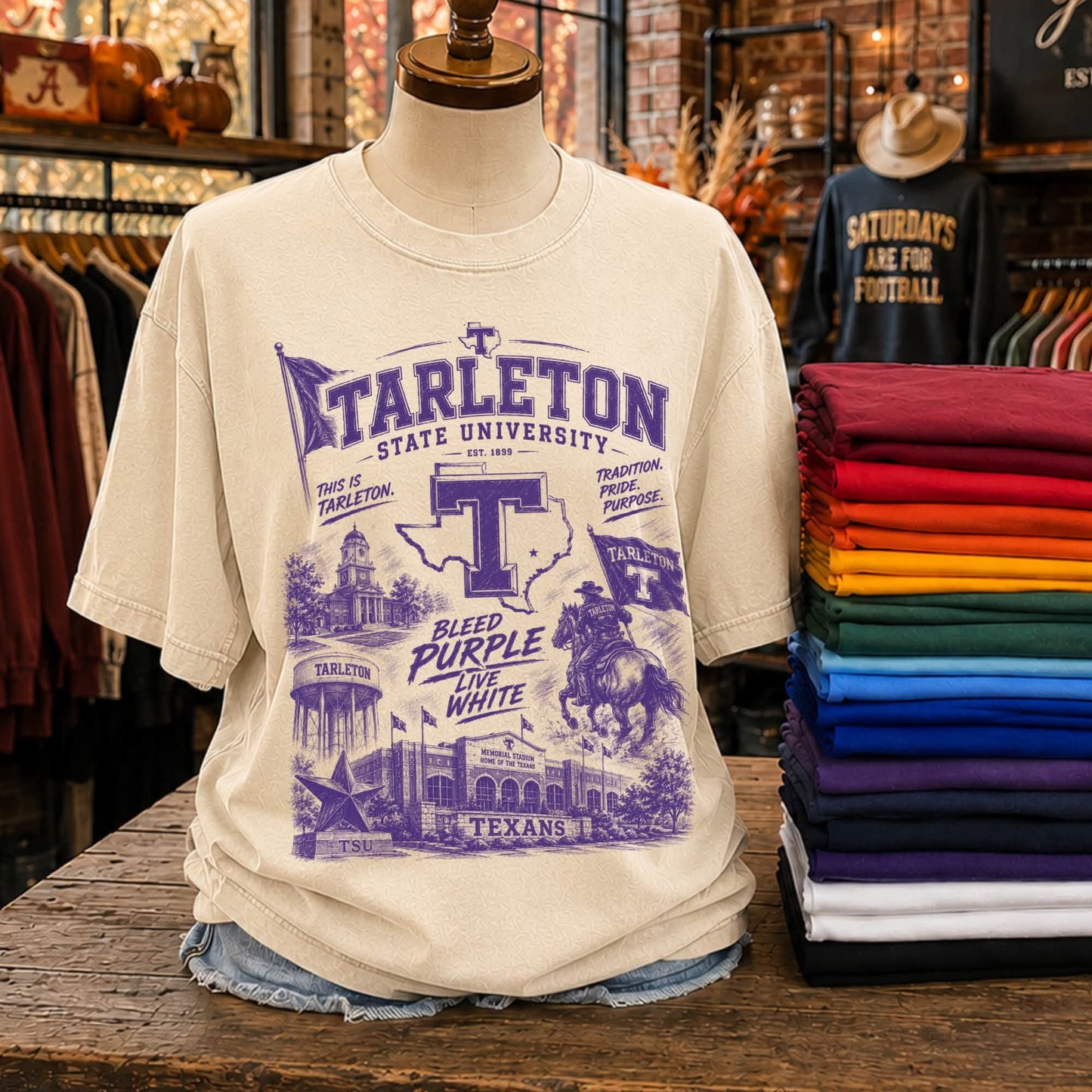 Tarleton (Sketch Collage Teams) - DTF