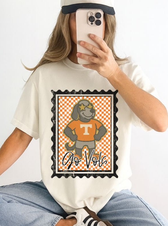 Tennessee (Vintage Postage Stamp Mascot) - DTF