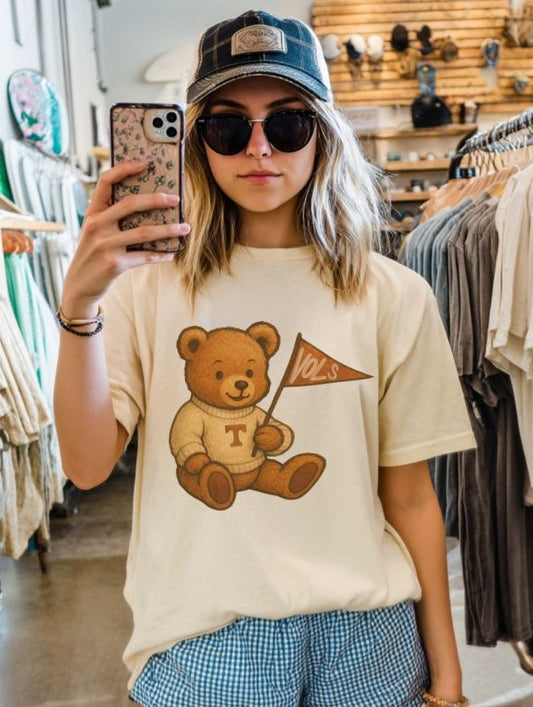 Tennessee (Teddy Bear Pennant) - DTF