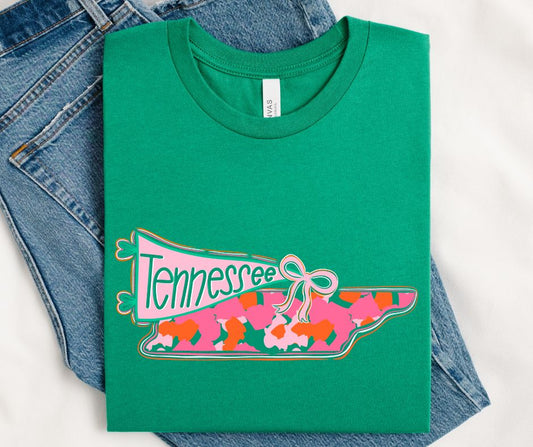 Tennessee (Preppy Floral Flag State) - DTF