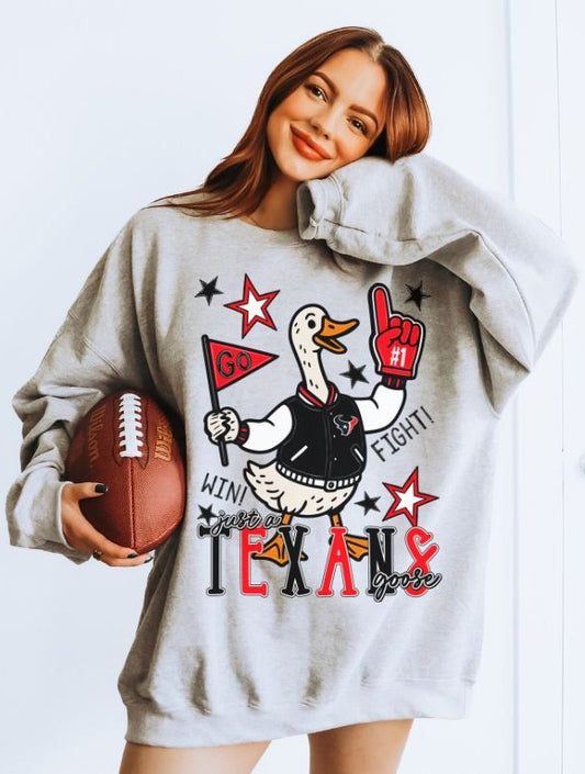 Just a TEXANS Goose - DTF