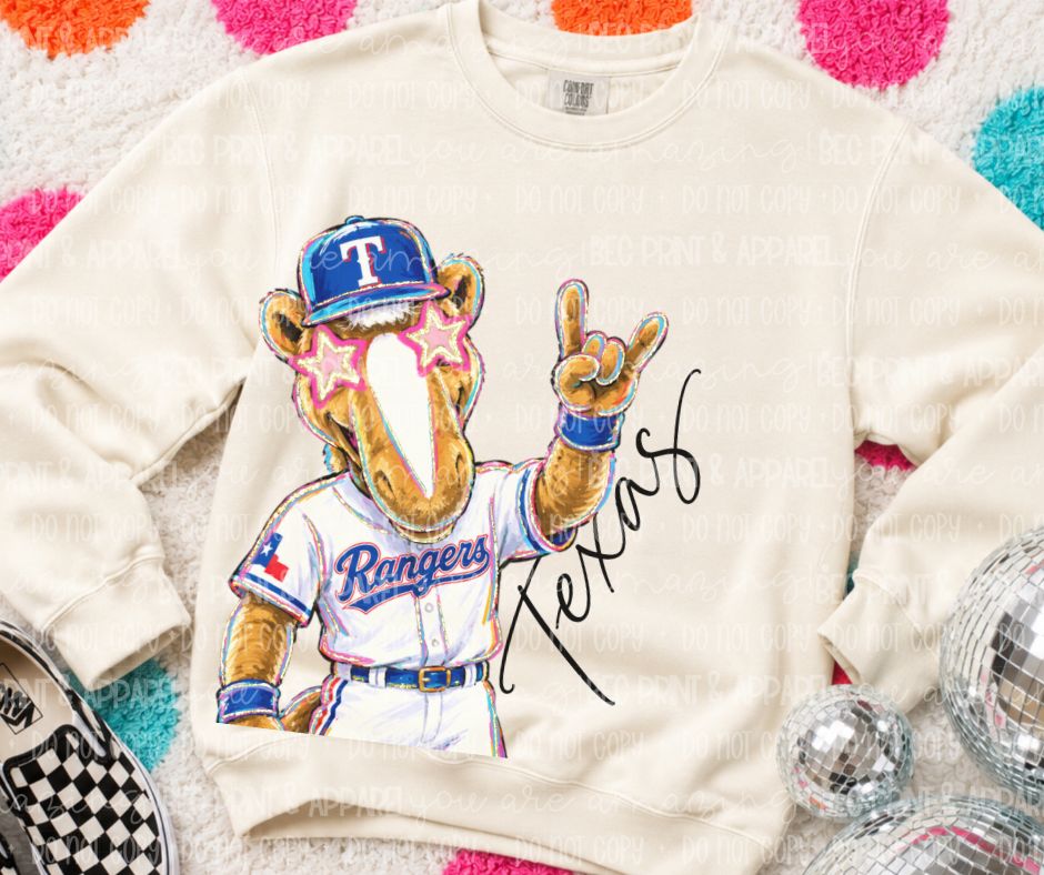 Texas Rangers (Rockin MLB Mascot) - DTF
