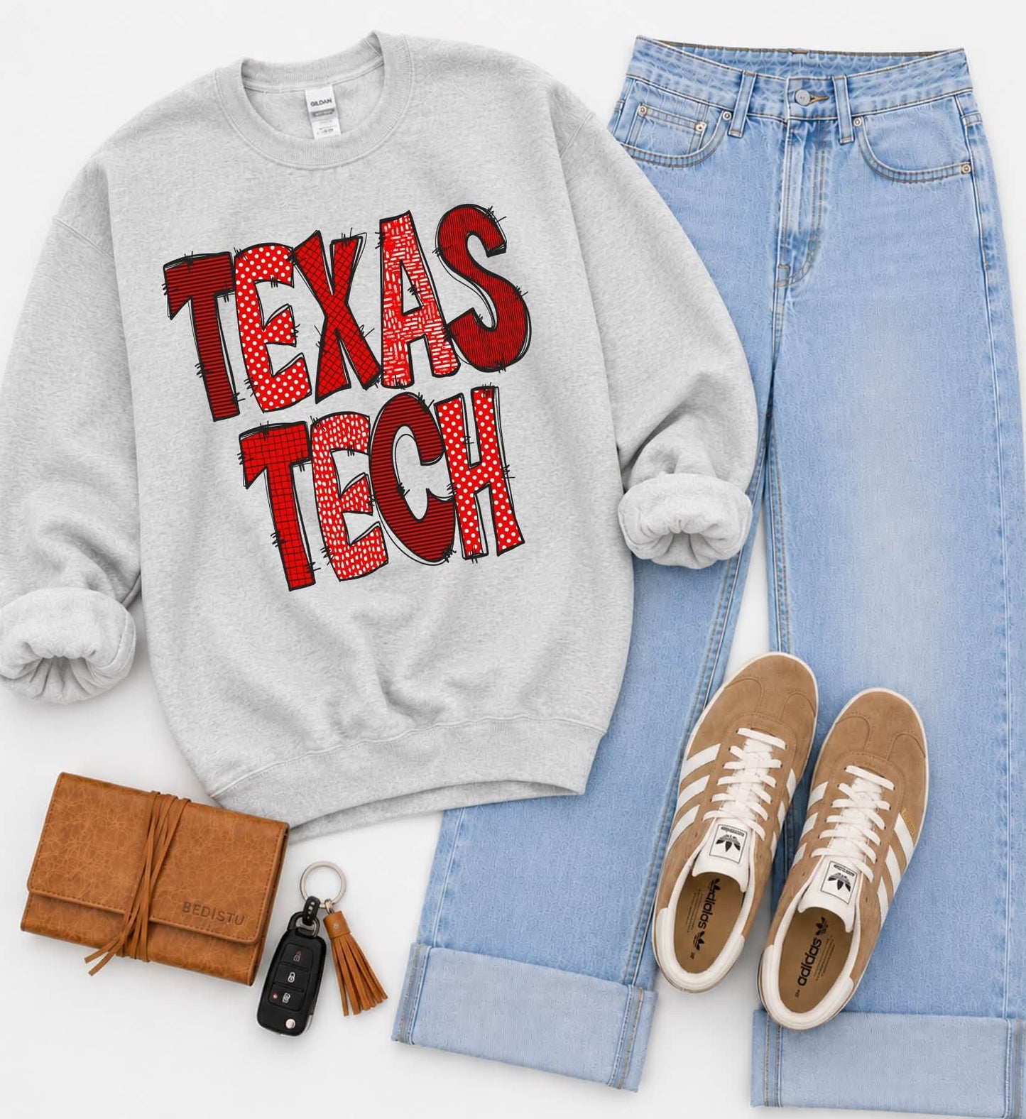 Texas Tech (Doodle Pattern College) - DTF