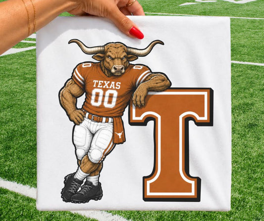 Texas (Leaning Mascots) - DTF