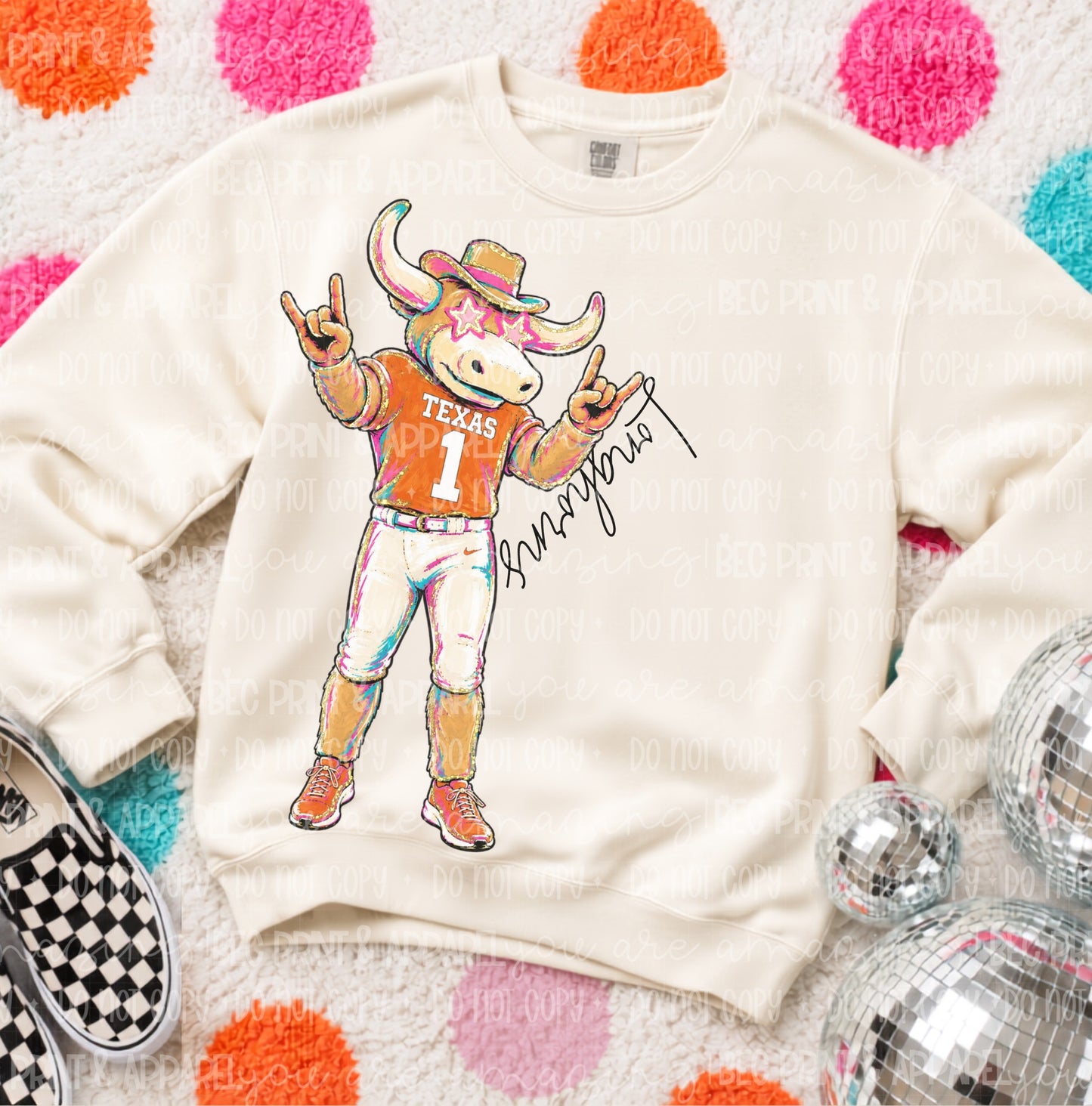 Texas (Rockin Mascot College) - DTF