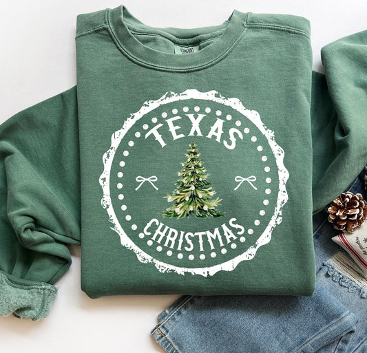 Texas (Christmas State Stamp) - DTF