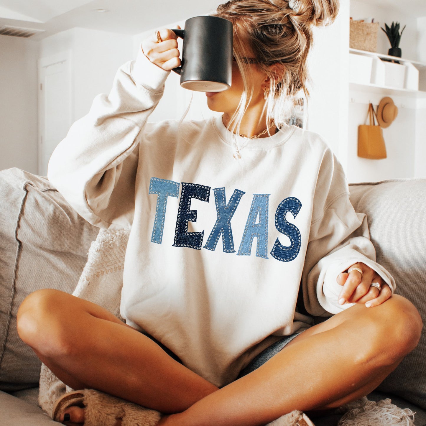Texas (Denim Stitch State) - DTF