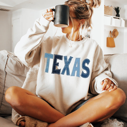 Texas (Denim Stitch State) - DTF